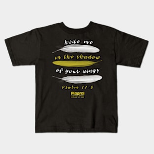 Wings - Psalms 17.8 Kids T-Shirt